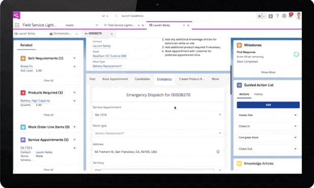 Salesforce Field Service Lightning