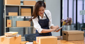 e-commerce small business entrepreneur selling on Amazon