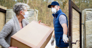 delivery of package to a rural location